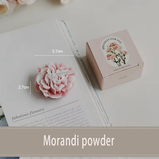 1 Carnation Scented Candle, Suitable for Valentine'S Day and Mother'S Day, Gift Matching, Banquet/Party, Holiday Celebrations